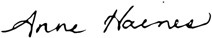 Anne signature