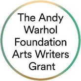 Andy Warhol Foundation Arts Writers Grant logo