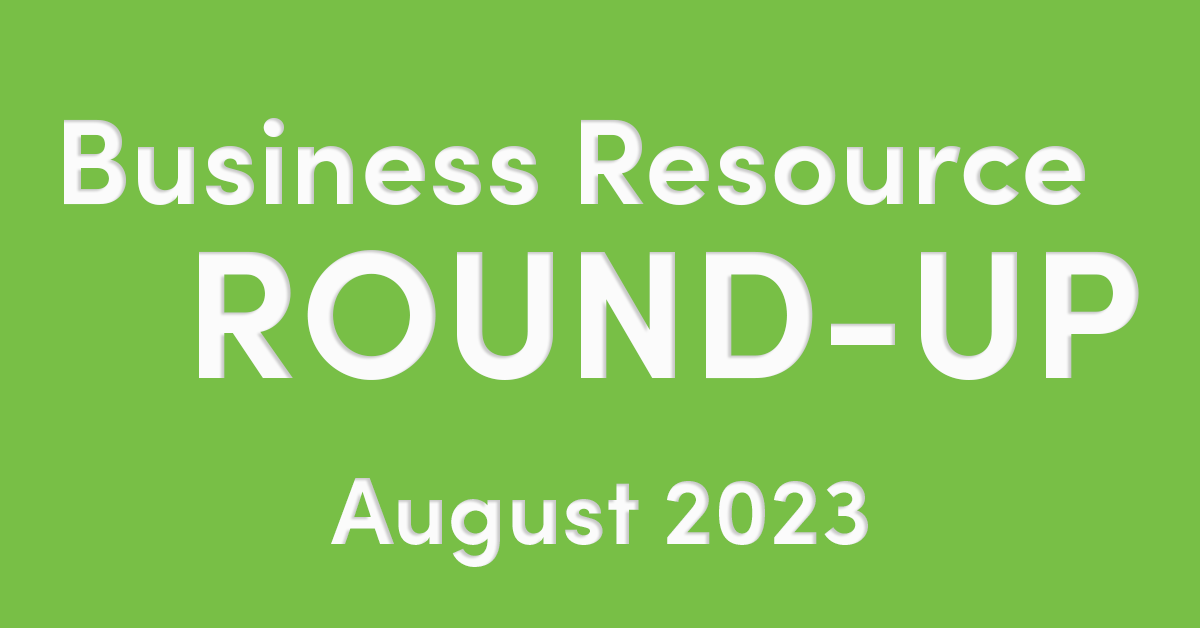 Small Business Resources August 2023