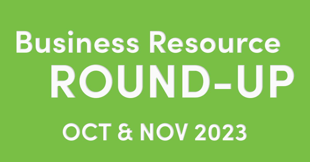 Small Business Round-Up October & November 2023