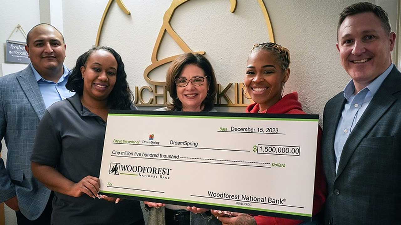 DreamSpring & Woodforest National Bank collaboration featured image